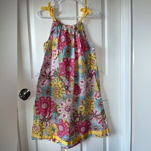 Hanna Andersson floral pillow case dress